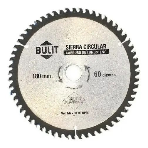 Disco Bulit De Sierra Circular 60 Dientes Para Melamina