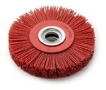 Cepillo Circular Abrasivos De Nylon Amoladora 5 Bremen 7073 Rojo - Imagen 4