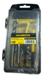 Juego Insertos Rosca 15pcs M10x1,25x13,5 Crossmaster 9980564 - Imagen 2