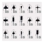 Juego Set De Fresas Kit Router Tupi Para Madera 15 Pz Bosch - Imagen 4