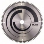 Hoja Disco Sierra Ingleta Multimaterial Bosch 305mm 80d 208 Gris - Imagen 4