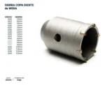 Mecha Copa De Widia Bremen 70 Mm Rosca M22 Cod. 4290 - Imagen 2