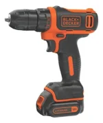Taladro Atornillador 10mm Inalámbrico 12v Black Decker Bdcdd Black