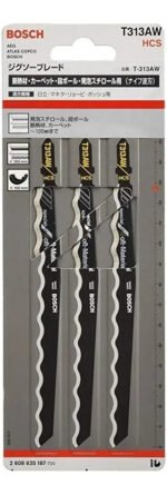 Hoja Sierra Caladora X 3 P/ Materiales Blandos Bosch T313aw