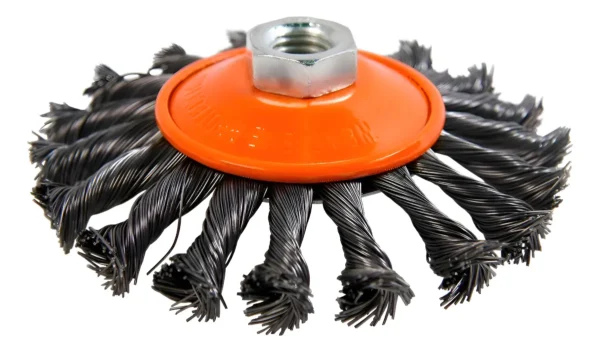 Cepillo Conico Trenzado Amoladora 115 Mm Hamilton Bnt115