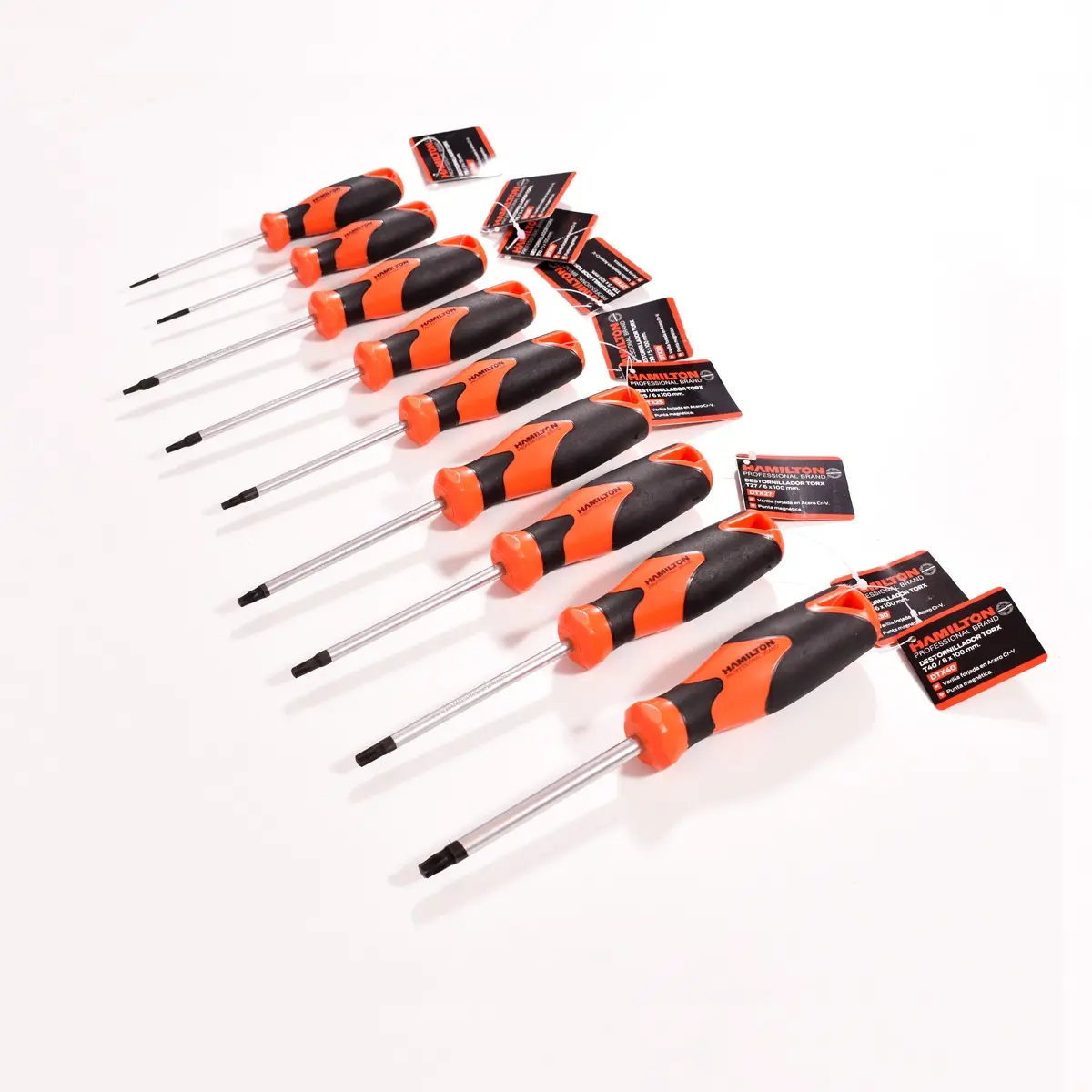Juego Set De 9 Destornilladores Torx Hamilton Juego Set De 9 Destornilladores Torx Hamilton - Imagen 1