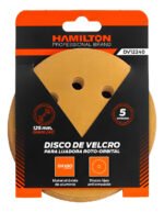 Set De 5 Lijas Para Lijadora Rotoorbital Hamilton 125mm G240 240