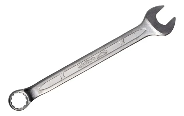 Llave Combinada Bahco 7/16 Pulgada Pu Acero Vanadio Extra Plateado