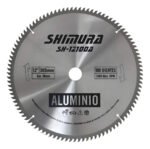 Disco Corte Para Aluminio 12p 305mm - 100 Dientes Shimura Plateado