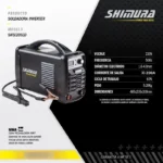 Soldadora Inverter Shimura 200a Portátil Modelo Sh-si205ld Negro - Imagen 2