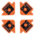 Escuadra Magnética Combo X 4 Hamilton 11kg P/ Soldar Eps25m