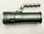 Linterna Cuerpo De Aluminio Led 10w Recargable Por Usb Ja Led Negro - Imagen 8