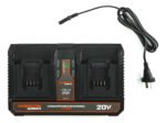 Cargador Doble De Batería Hamilton Ult209d 20v Ion-litio Led - Imagen 2