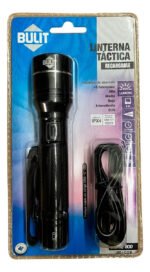 Linterna Táctica Bulit Lna R8 1000l Led Blanco Negra A Bater Blanco Negro - Imagen 2