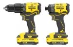 Taladro Sbd715 Atornillador Sbi810 Combo Stanley Sbdi461d2s Amarillo 50 - Imagen 4