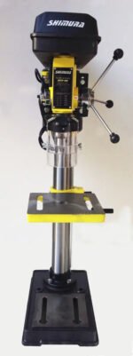 Taladro Banco 16mm 375w 5 Velocidade Perforador Agujereadora Amarillo - Imagen 4