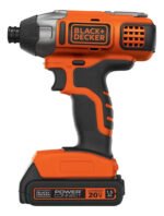 Atornillador Impacto 1/4 Hex Black Decker Bateri 20v Bdci20c Rojo 50 - Imagen 4