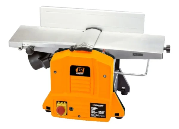 Cepilladora Garlopa Banco 1500w 2hp Madera Cepillo Combinado Naranja
