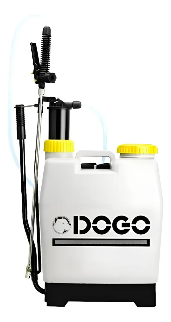 Fumigador Pulverizador Mochila Dogo 20lts Profesional Jardin Blanco
