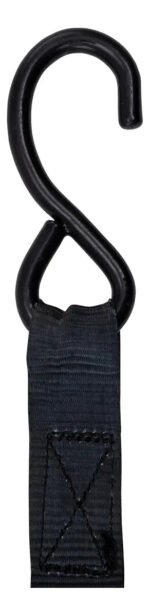 Cincha Cinta Amarre 2 Unidades 2m X 25mm 408 Kg Crossmaster Negro - Imagen 2