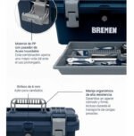 Caja Herramientas Plastica Mediana Bremen 18 Pulgadas 8331 Azul - Imagen 4