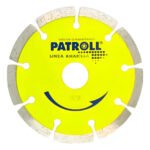 Disco Diamantado Segmentado Patroll Aliafor 180mm Pys-7 Amarillo