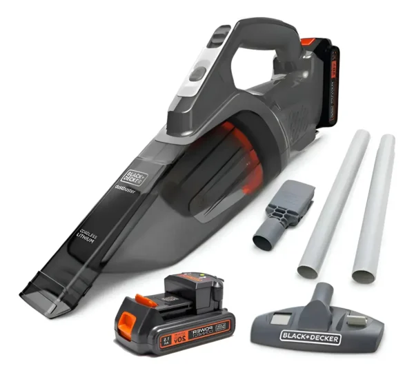 Aspiradora De Mano Inalámbrica Black + Decker 20v 500ml Gris Gris