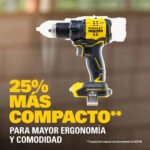 Taladro Atornillador 13mm Stanley Carg Y Bat 20v Brushless - Imagen 4