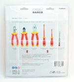 Juego De Pinzas Destornilladores 6 Pcs Aisladas 1000v Bahco Rojo Y Amarillo - Imagen 2