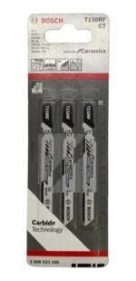 Hoja Sierra Caladora T150rfct Bosch 3pz P/ Ceramica Azulejos - Imagen 2
