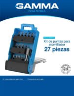 Set Juego Puntas Gamma Atornillador Estuche Kit De 27pz - Imagen 3