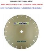 Disco Diamantado Diamondx Aliafor - Bs 7 180mm Metales Beige 0 Mm - Imagen 2