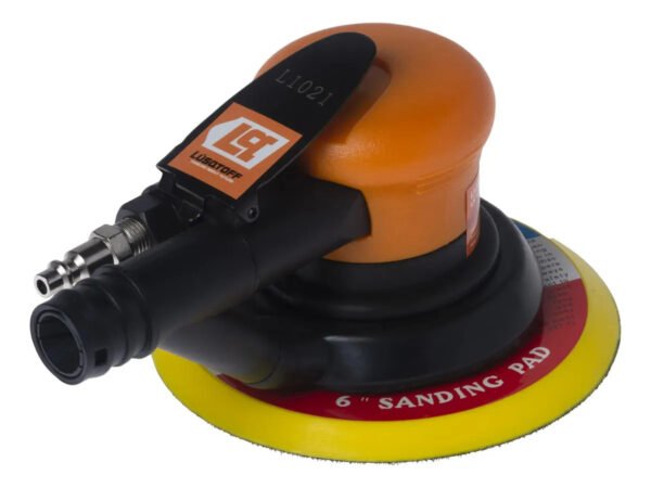 Lijadora Roto Orbital Neumatica Lusqtoff Lx-4076 6 Pulgadas Naranja