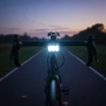 Linterna Bicicleta Con Cargador Portátil Bulit 200 Lum Negro Negro - Imagen 9