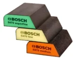 Set De Lijas De Esponjas Abrasivas Perfiles Bosch X 3 Uni 3