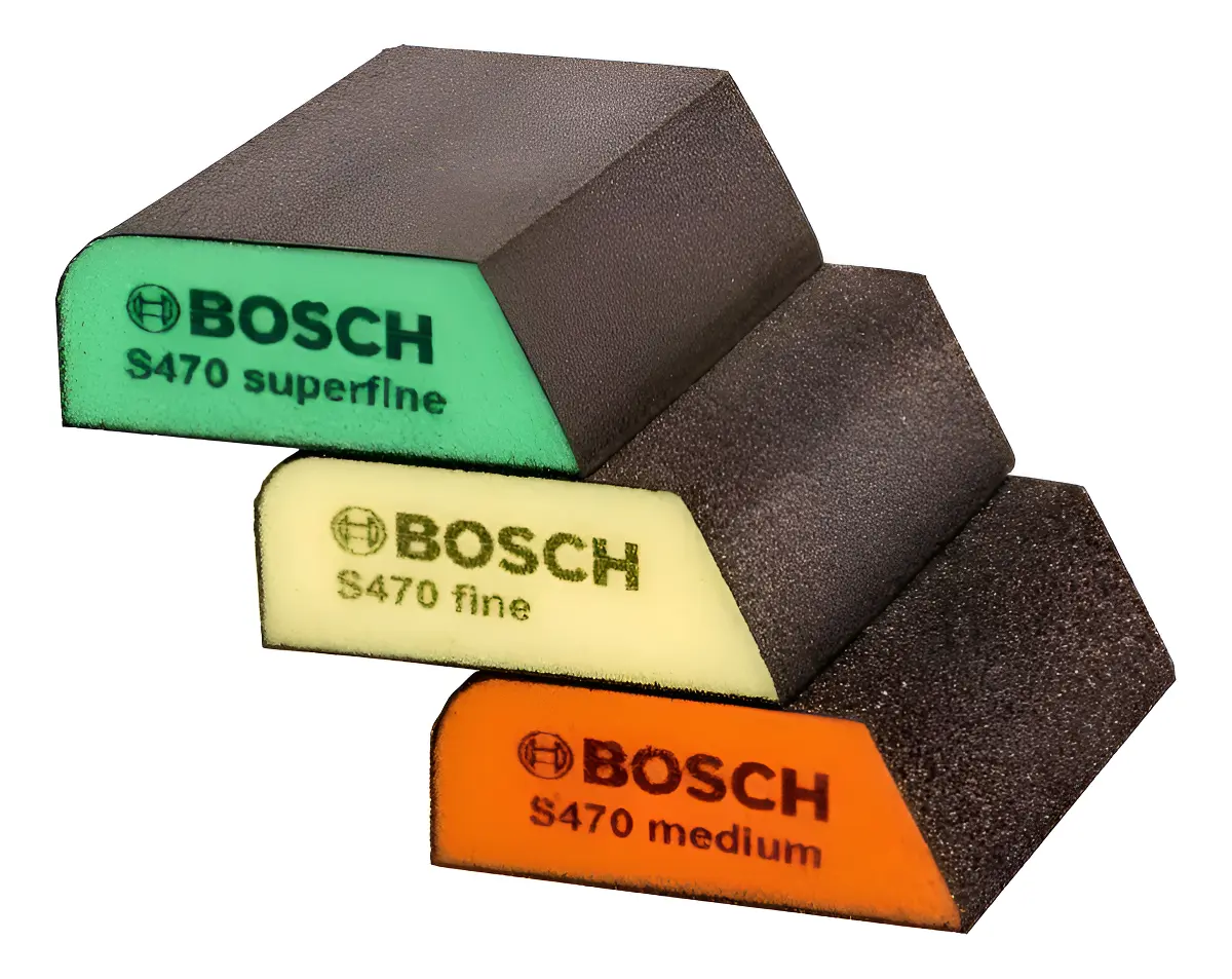 Set De Lijas De Esponjas Abrasivas Perfiles Bosch X 3 Uni 3 Set De Lijas De Esponjas Abrasivas Perfiles Bosch X 3 Uni 3 - Imagen 1