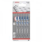 Hojas De Sierra Caladora X 5 Unid. Bosch T118g Para Metal - Imagen 2