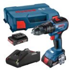 Taladro Atornillador Bosch Brushless Percutor Gsb 18v-50 Azul 50
