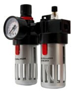 Filtro Regulador Manómetro Trampa Lubricador Enc 1/4 Salkor - Imagen 2