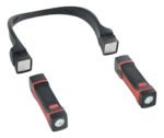 Linterna Doble De Cuello Recargable Usb 120 Lumens Desmotabl Led Negro - Imagen 6
