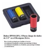 Set Bocallaves Bahco Tubos Alto Impacto Largos Llantas 3 Pz - Imagen 2