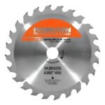 Disco Sierra Circular 24 Dientes 180mm 71/4 Hamilton Ss1824 Plateado