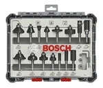 Juego Set De Fresas Kit Router Tupi Para Madera 15 Pz Bosch - Imagen 5