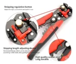 Pinza Pelacable Crimpiadora Autoajustable Ja Plc371a - Imagen 6