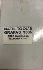Grampas 15mm Airon Modelo 9015 Para Engrampadora Neumatica - Imagen 3