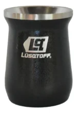 Mate Lusqtoff 300ml 30min Caliente 3h Frio Termico Negro Negro - Imagen 2