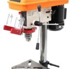Taladro Banco 13mm 250w 5vel Agujereadora Salkor + Morsa Pla - Imagen 4