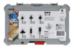 Juego Set De Fresas Kit Router Tupi Para Madera 6 Pz Bosch - Imagen 3