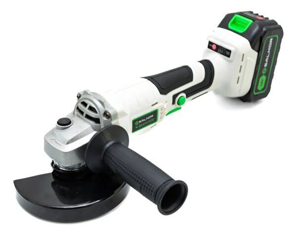 Amoladora Angular 115 Mm Brushless Batería 18v Salkor Profes