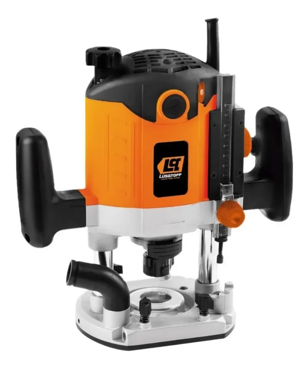 Fresadora Router 1400w Lusqtoff Boquillas + Guía Paralela